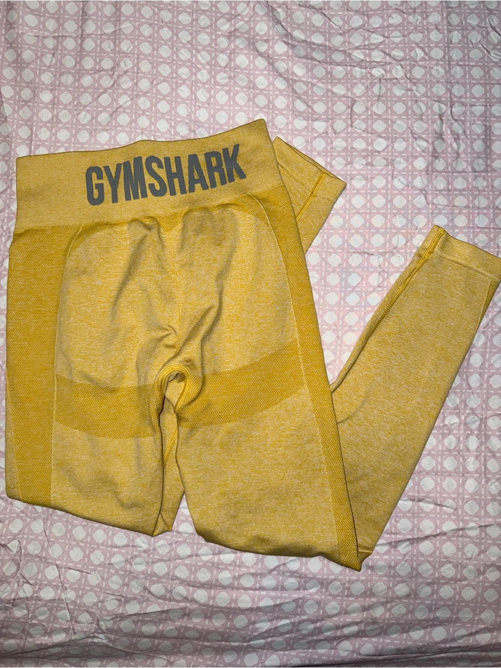 Gymshark Yellow Seamless Leggings
